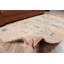 Unique Handmade Turkish Area Rug in Soft Pastel Colours with Geometric Patterns for Elegant Home Decor