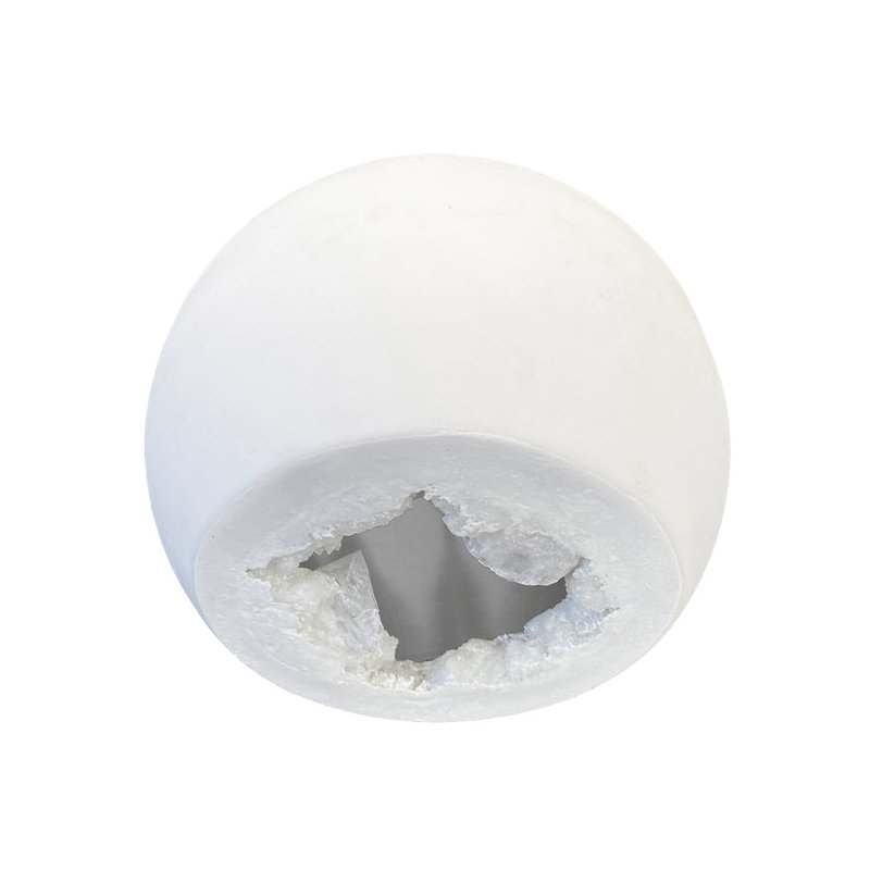 Geode 1 - Light Pendant, Nickel, Matte White/Silver