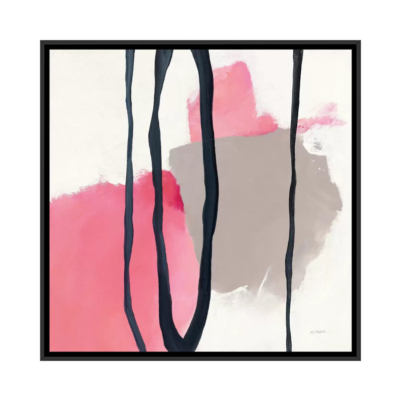 « somersault i » par mike schick, reproduction d’impression sur toile tendue, H 18 po x l 18 po x P 1,5 po, Pas de tapis