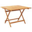 4 - Person Acacia Solid Wood Patio Dining Set Square Table