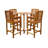 Blaser 5 Piece Bar Height Dining Set