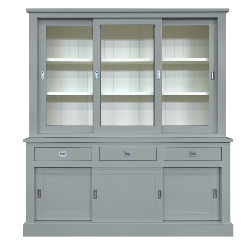 Lemire Display Cabinet, Traffic Grey