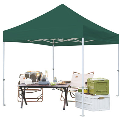 Amaziyah 96'' W x 96'' D Steel Pop-Up Canopy