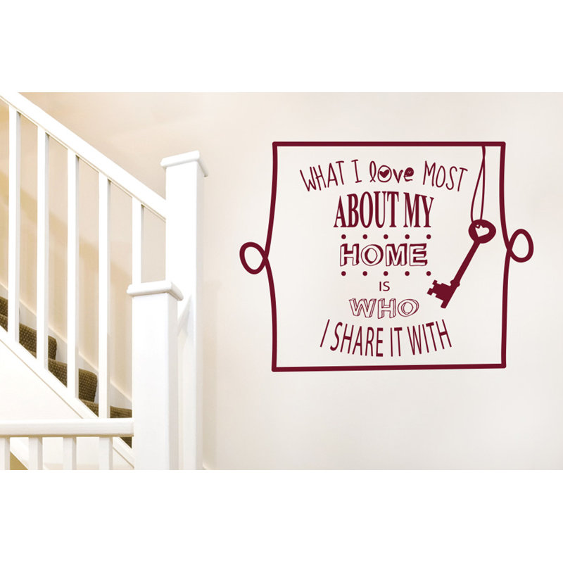 Wall Decal, Medium, Burgundy