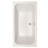 Kira 72'' x 32'' Soaking Acrylic Bathtub-9228521-88693321