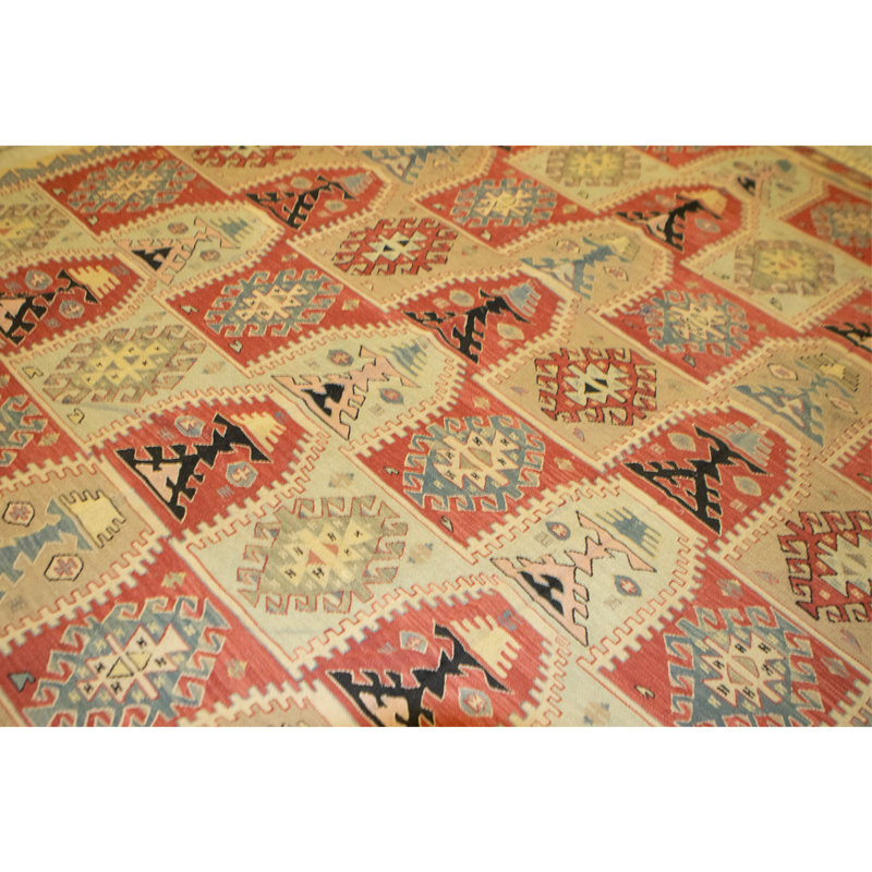 Tapis multicolore de haute qualité noué à la main