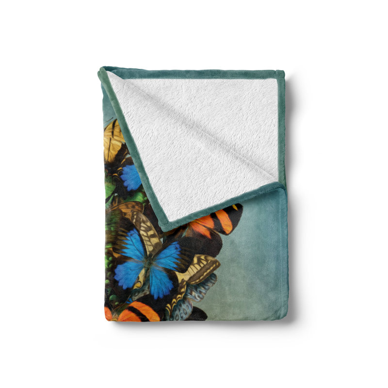 Hand Woven Throw Blanket, 50" x 60"