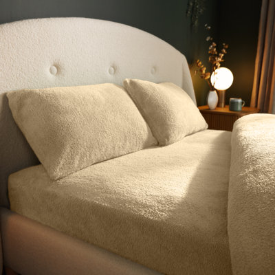 Silentnight Cosy Teddy Fleece Fitted Sheet