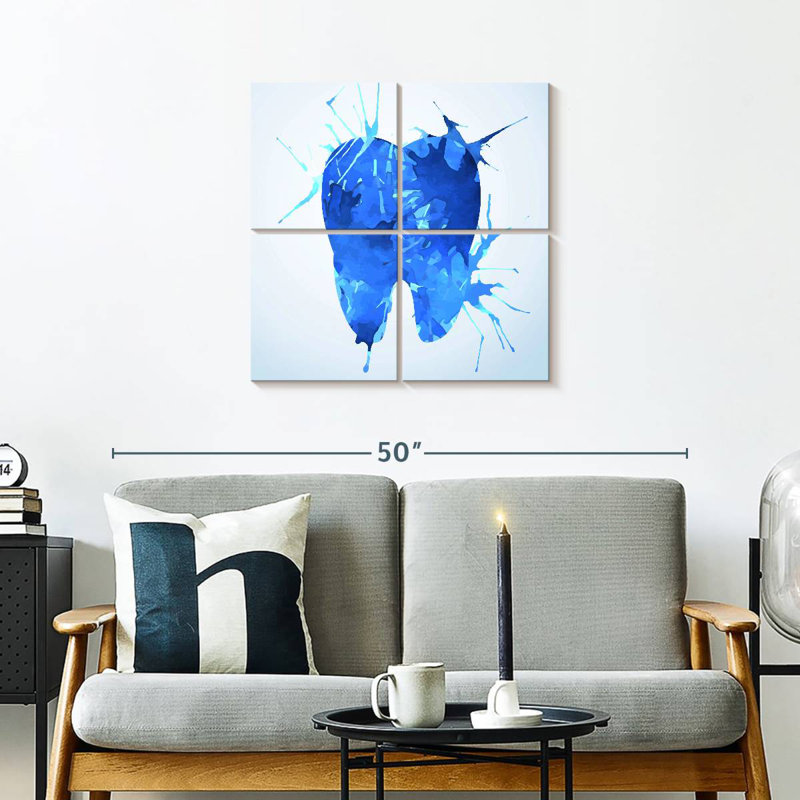 Peinture de dent, H 26 po x l 26 po