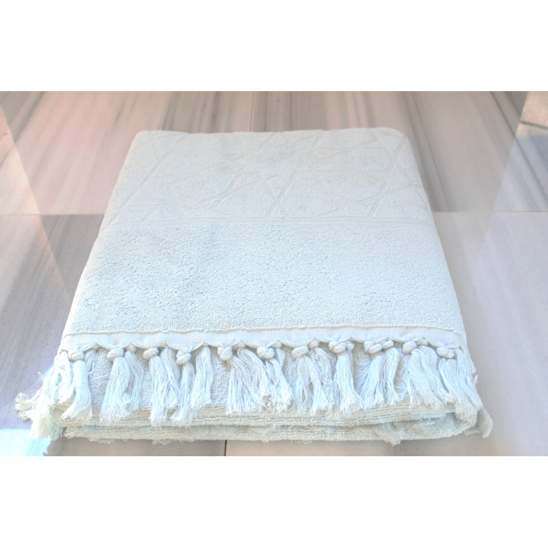 Handan Sultan Jacquard Tassel - Hand Towels