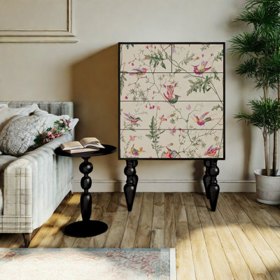 Armoire de rangement en bois massif