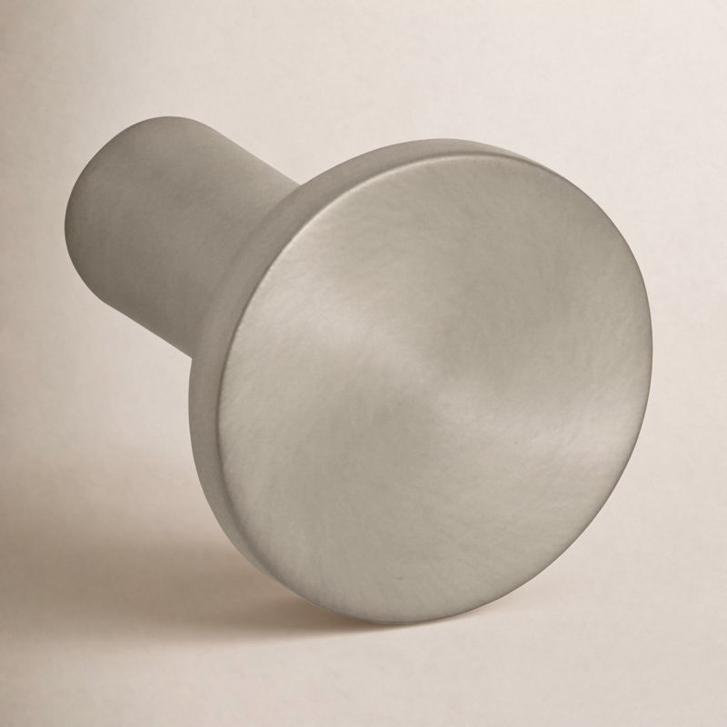 Purist Geometric Cabinet Knob, Vibrant Brushed Bronze