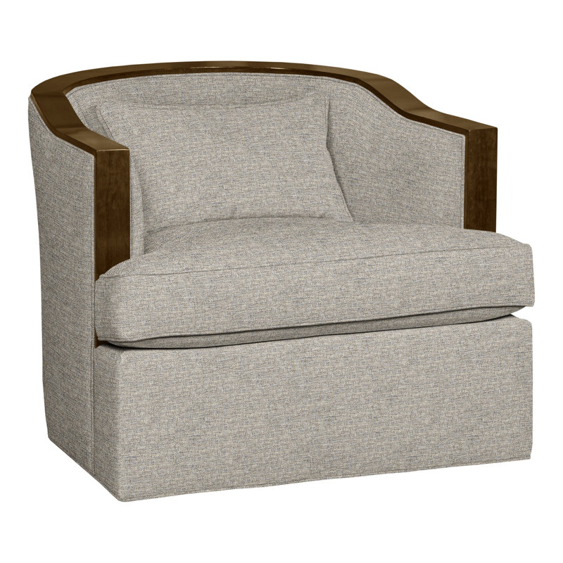 Fauteuil d'appoint pivotant Thom Filicia, La Havane, Impala tempête