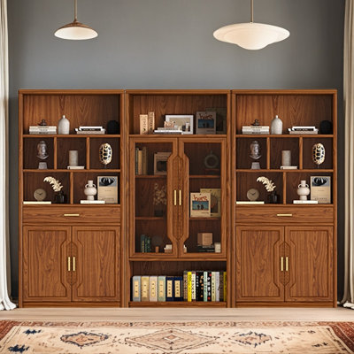 Bibliothèque sur pied en bois