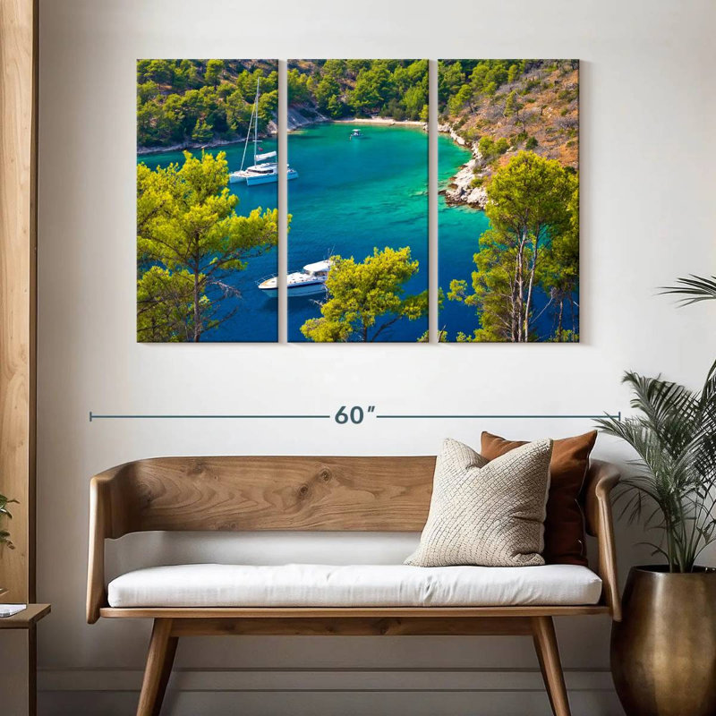 Gillard Secret Croate Bay, H 32 po x l 50 po