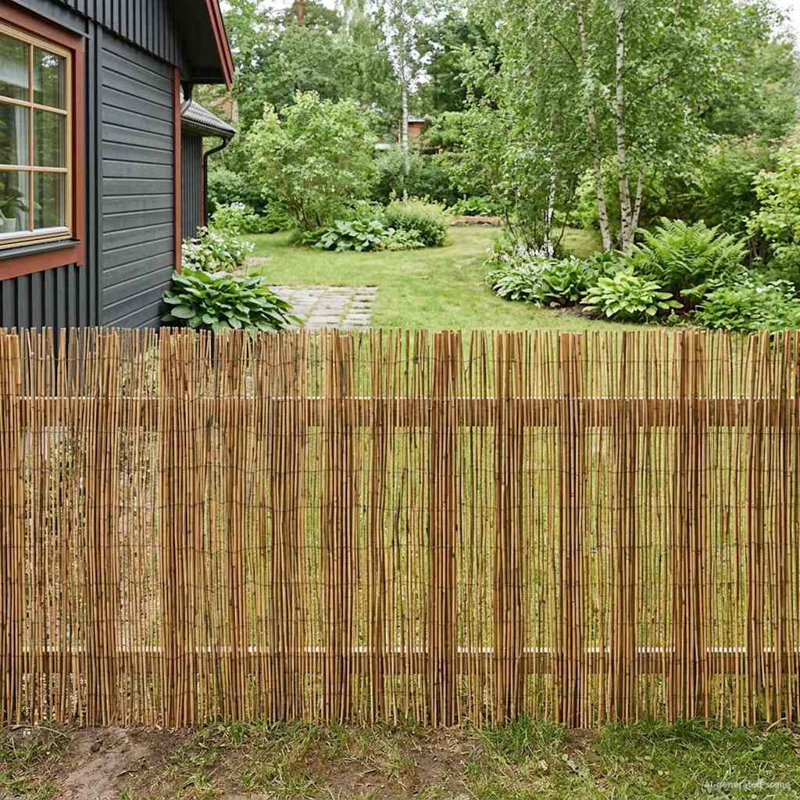 Wicker Fence Panels Included