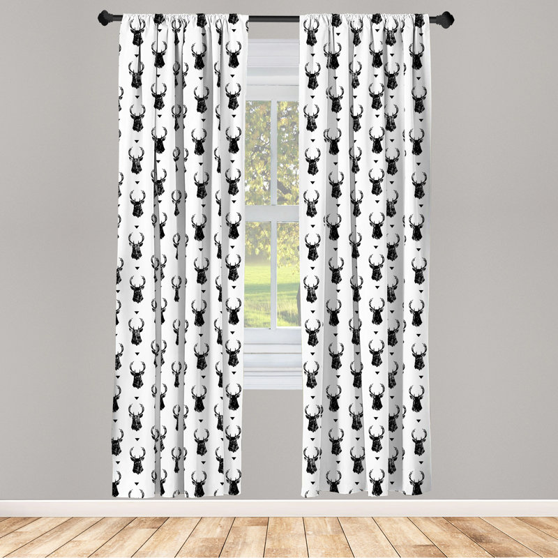 Semi-Sheer Rod Pocket Sliding Panel, 28" x 95"