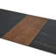 Arguello Contemporary Extendable Rectangular Dining Table With Sintered Stone And Wood Table Top - Seats Up To 6