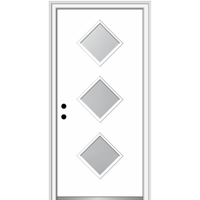 Spotlight 80'' Fiberglass Front Entry Doors