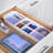 YouCopia DrawerFit Sliding Tray with Adjustable Dividers, Expandable Kitchen Drawer Organizer