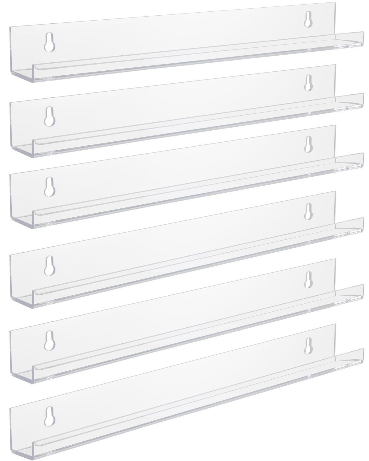Sorbus Acrylic Nail Polish Rack Organizer 6 Pack & Reviews - Wayfair Canada