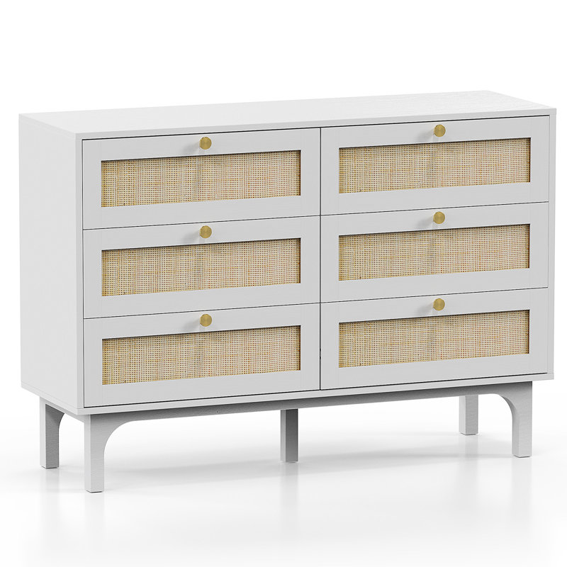 6 Drawer 120Cm W Dresser