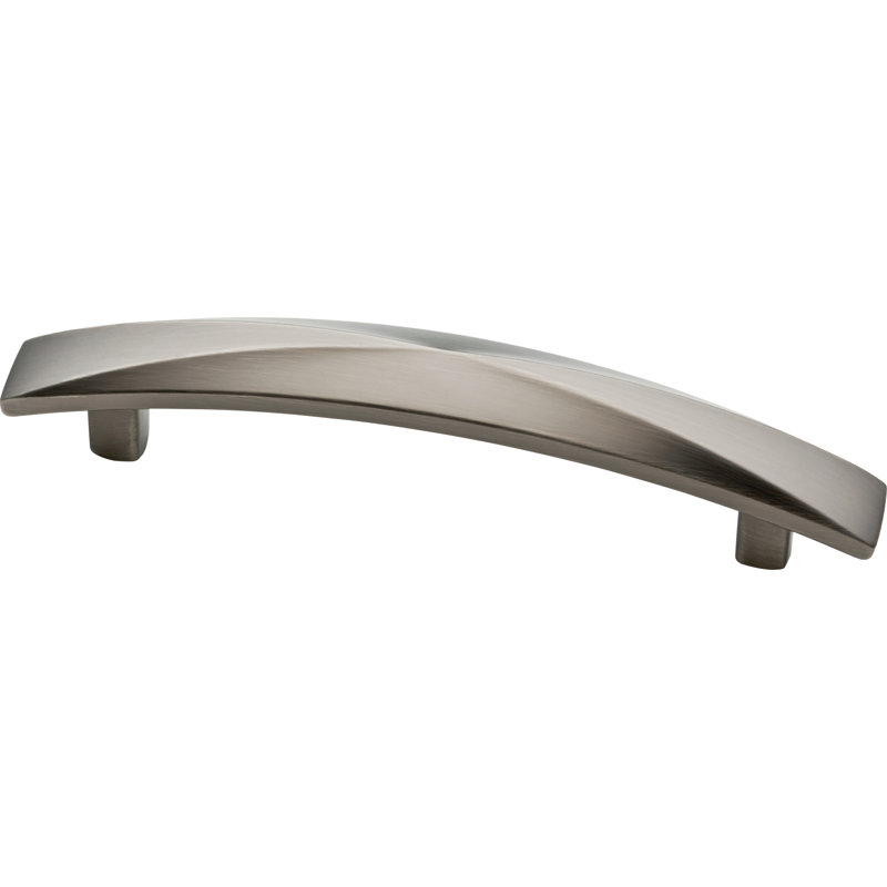 Devereux 3 3/4" Center Arch Pull Multipack, Heirloom Silver