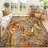 Area Rugs for Living Room Floral Carpet Non Slip Indoor Low Pile Soft Bedroom Dining Room Home Office-1296926400-1296926403