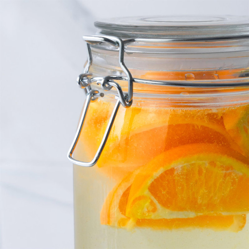 Nicola Spring - Heart Glass Storage Jars