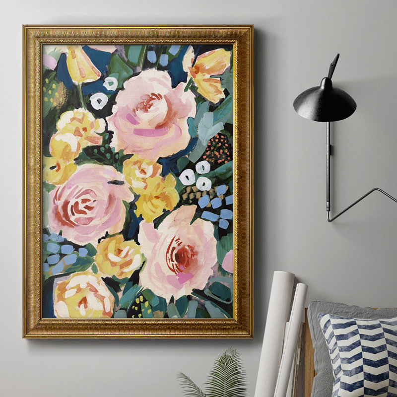 Flower Jumble I - reproduction d'art sur toile, L 18 po x H 27 po