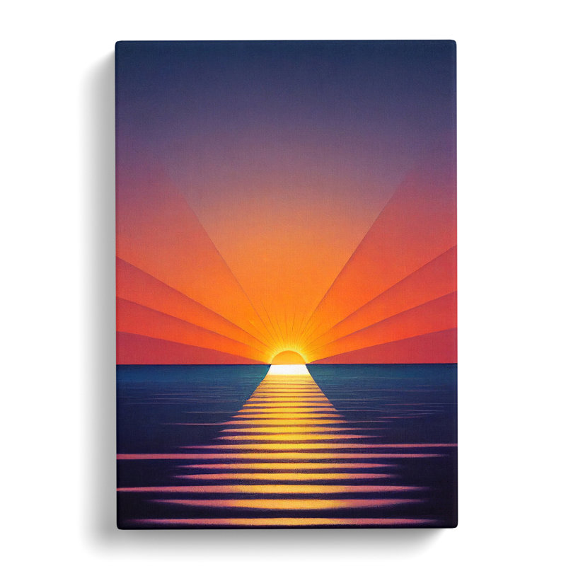 An Sunrise Vol.1 - Wrapped Canvas, 76cm H x 50cm W x 3cm D