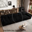 Module D de canapé en peluche en fausse fourrure de lapin, fauteuil sans accoudoir-801925112