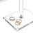 Premium Acrylic Round Jewelry Display Tree Stand