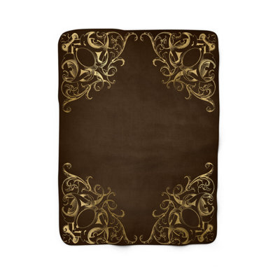 Machine Printed Throw Blanket