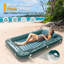 Flotteur de bronzage gonflable Sunrio, vert