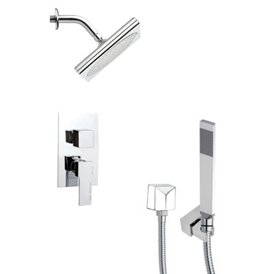 Orsino Complete Shower System with Rough in-Valve