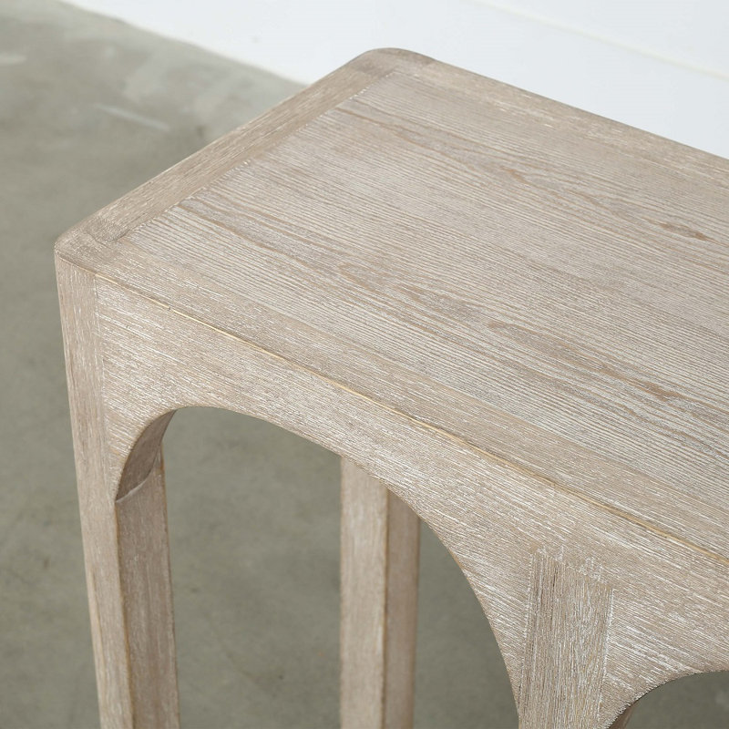 Ming 59 in. Solid Wood Console Table