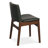 Oliva Full-Grain Italian Leather Dining Chair-122253120