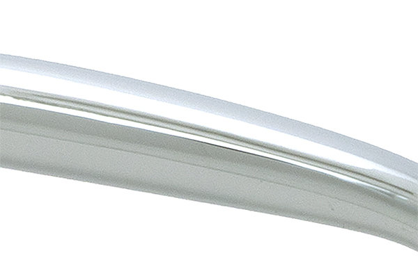 Moore Handle Pull, 3.8", Polished Chrome