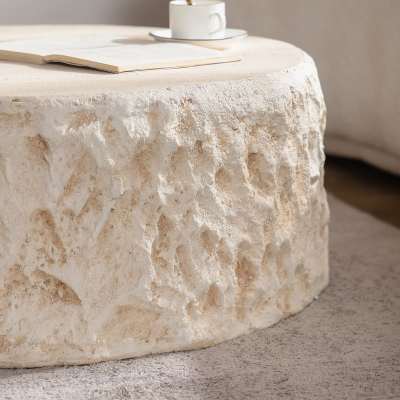Table basse ronde Mgo Mid-Century