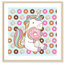 Adhésif décoratif beigne licorne-47848806-47848816