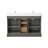 Currahee Free-standing Double Bathroom Vanity-1947958679