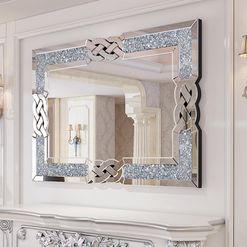 Godofredo Rectangle Wall Mirror, 100cm H x 70cm W