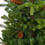 Sapin de Noël artificiel 3,5 'avec 50 lumières claires Yukon Mountain
