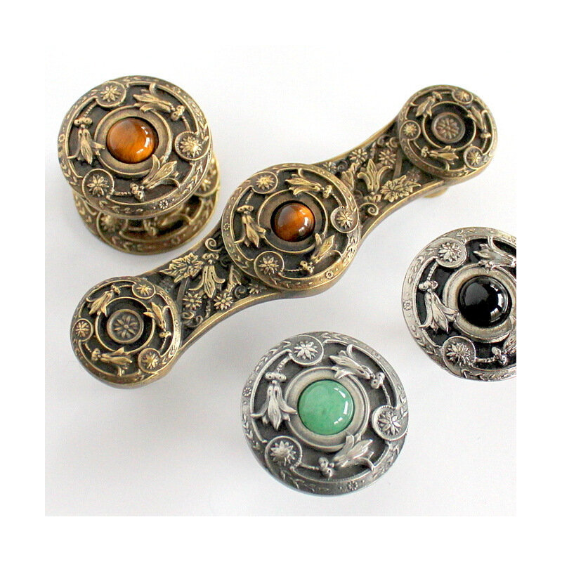 Jewels II Bar / Handle Pull, Antique Brass