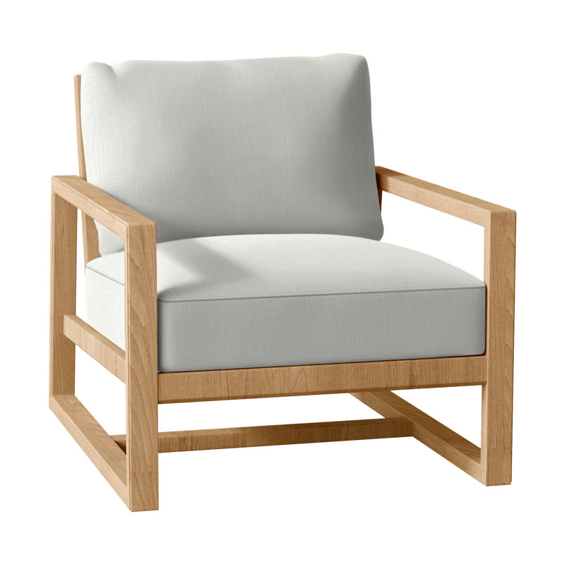 Teck Avondale - Teck naturel, Teck naturel, Welt + bourre standard, Argent Vérone