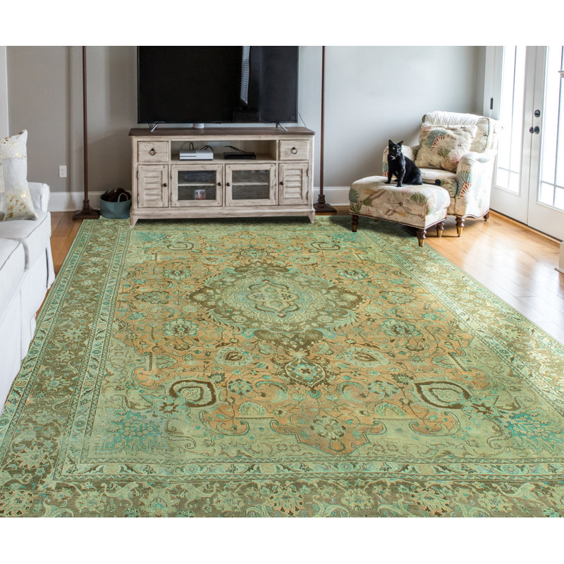Markesha One-of-a-Kind 9'8" X 13'4" 1980s Wool Area Rug