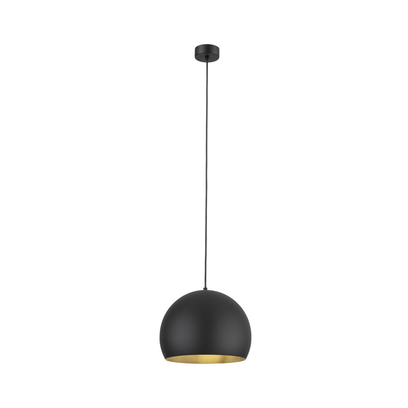 Luminaire suspendu ZOE, Noir, noir, noir, noir