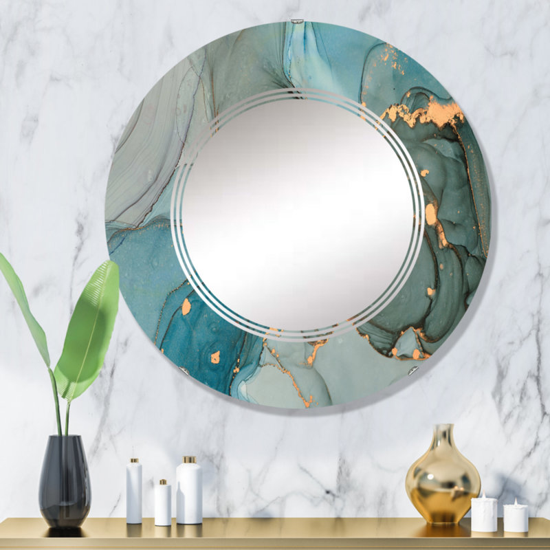 Circle Mirror, 32" x 32"