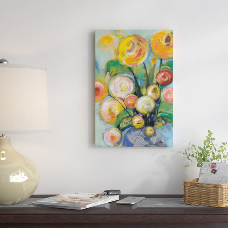 «Bursts of Sunshine», reproduction d'art sur toile, H 18 po x l 12 po x P 1,5 po, Toile tendue, Pas de tapis
